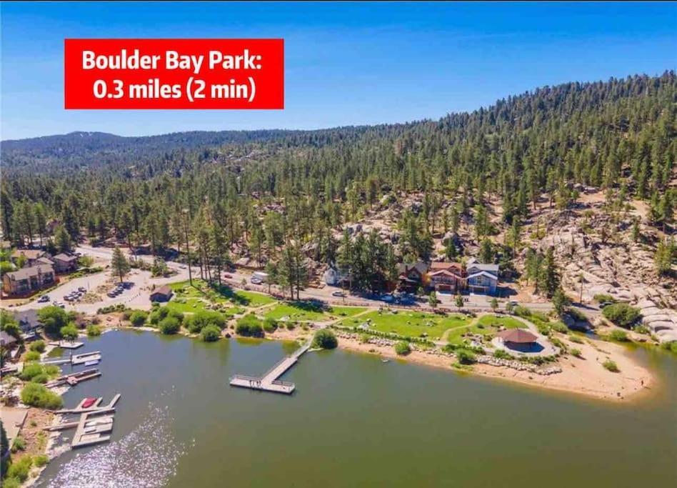 1 B1B Lake Cabin/Walk To Lake/Boulder Bay Park Big Bear Lake Kültér fotó